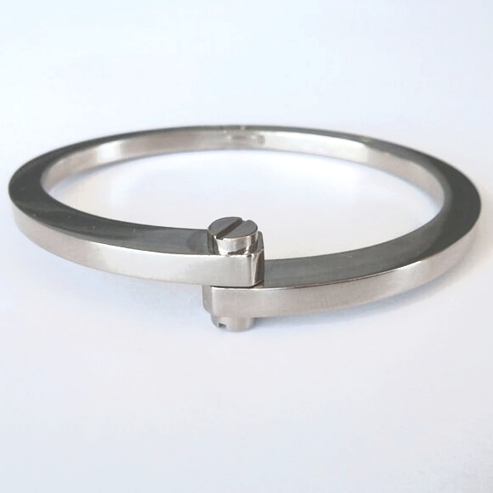 CARTIER Menotte 18K White Gold Bracelet